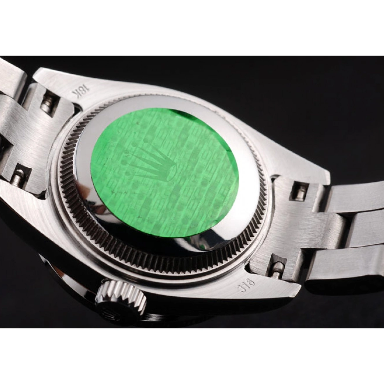 Aaa replica Explorer Polished Steel Dial 98088 Rolex White Stainless 0816